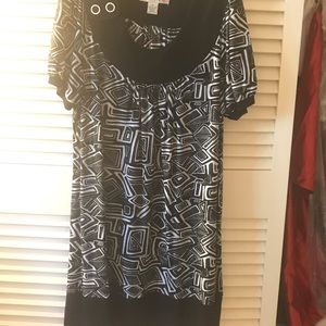 AA Studio Black & White Dress